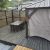 gazebo table setup inclus cabanon et grande terrasse